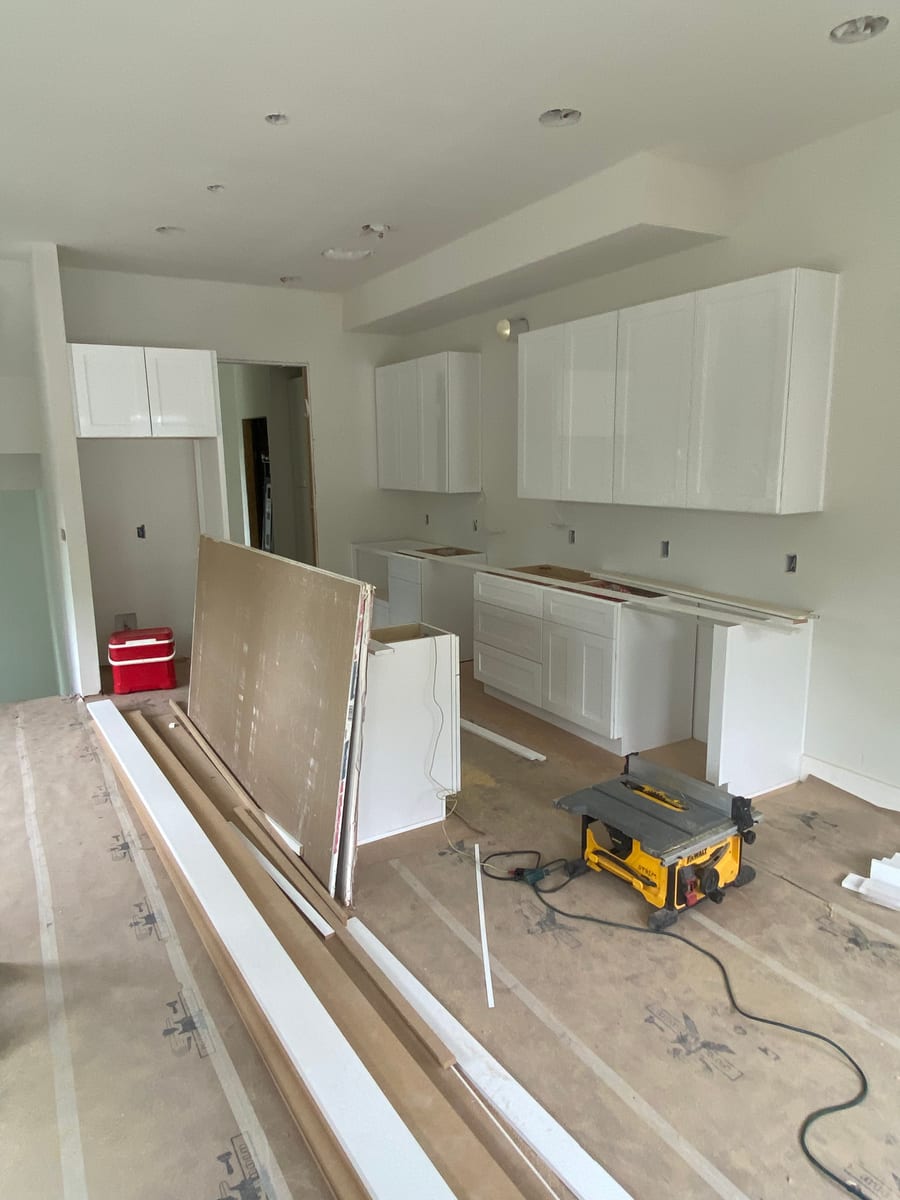 A KiliGray Homes home under construction